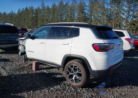 2025 Jeep Compass Limited 4X4 from USA, damaged, VIN 3C4NJDCN8ST555172